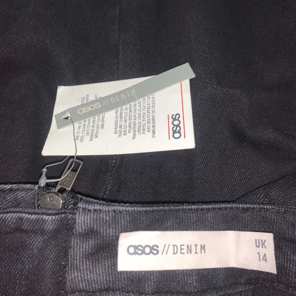 ASOS Washed Black Denim Skirt - Picture 5 of 8